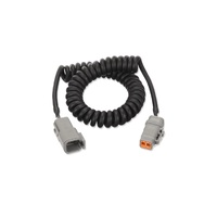 61222 MOTEC CURLY CORD (TERMINATED)