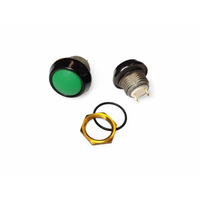 67038 MOTEC PUSH BUTTON SWITCH IP67 (GREEN)