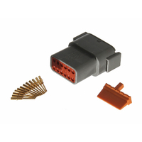 68059 MOTEC DTM CONNECTOR 12 PIN MALE