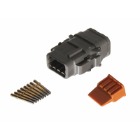 68060 MOTEC DTM CONNECTOR 8 PIN FEMALE