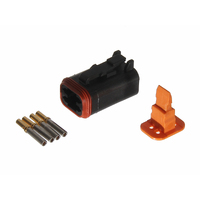 68064 MOTEC DT CONNECTOR 4 PIN FEMALE (16AWG)