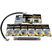 TURBO OIL FEED, DRAIN & WATER BLOCK OFF KIT TO SUIT NISSAN RB ENGINES