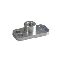 TURBOSMART FPR FUEL RAIL ADAPTOR TO SUIT HONDA (SILVER)