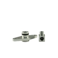 TURBOSMART FPR FUEL RAIL ADAPTOR TO SUIT SUBARU WRX STI (SILVER)